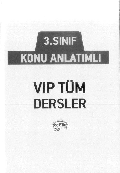 VIP TÜM DERSLER Vega Efsanesi