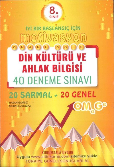 MOTİVASYON DİN KÜLTÜRÜ VE AHLAK BİLGİSİ 40 DENEME SINAVI Vega Efsanesi