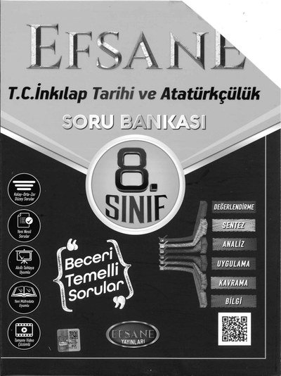 EFSANE T.C. İNKILAP TARİHİ VE ATATÜRKÇÜLÜK SORU BANKASI Vega Efsanesi
