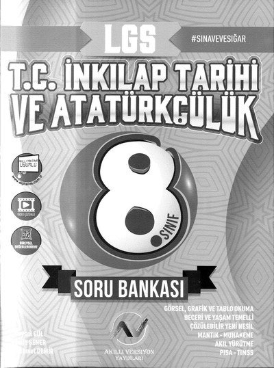 LGS T.C. İNKILAP TARİHİ VE ATATÜRKÇÜLÜK SORU BANKASI
