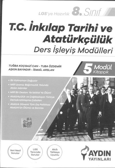 T.C. İNKILAP TARİHİ VE ATATÜRKÇÜLÜK DERS İŞLEYİŞ MODÜLLERİ Vega Efsanesi