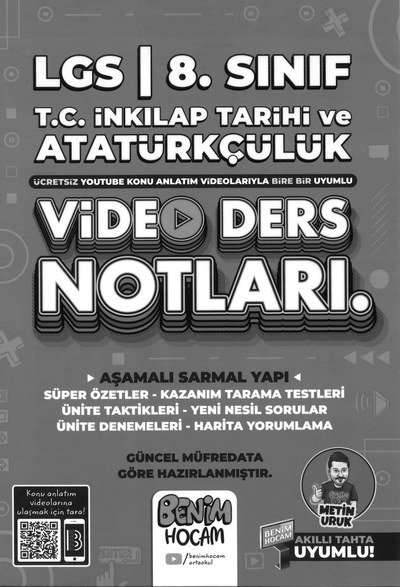 T.C. İNKILAP TARİHİ VE ATATÜRKÇÜLÜK VİDEO DERS NOTLARI Vega Efsanesi