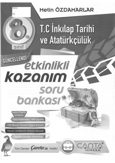 T.C. İNKILAP TARİHİ VE ATATÜRKÇÜLÜK ETKİNLİKLİ KAZANIM SORU BANKASI Vega Efsanesi