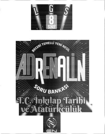 ADRENALİN SORU BANKASI T.C. İNKILAP TARİHİ VE ATATÜRKÇÜLÜK Vega Efsanesi