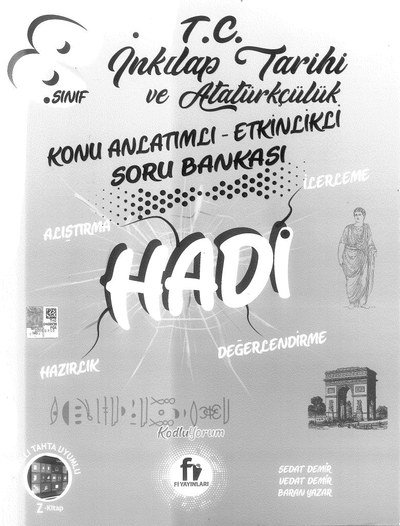 T.C. İNKILAP TARİHİ VE ATATÜRKÇÜLÜK KONU ANLATIMLI HADİ Vega Efsanesi