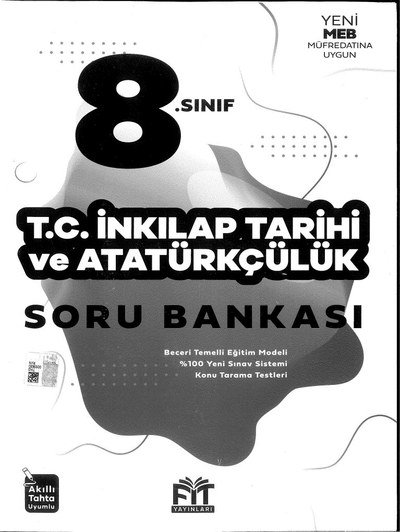 T.C. İNKILAP TARİHİ VE ATATÜRKÇÜLÜK SORU BANKASI