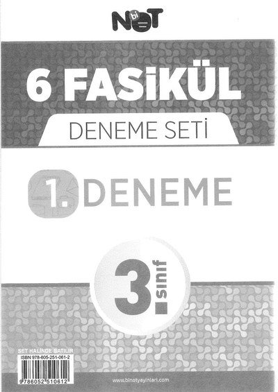 6 FASİKÜL DENEME SETİ Vega Efsanesi