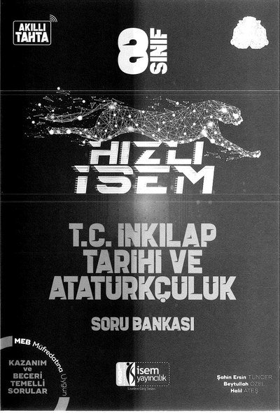 HIZLI İSEM T.C. İNKILAP TARİHİ VE ATATÜRKÇÜLÜK SORU BANKASI