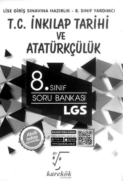 T.C. İNKİLAP TARİHİ VE ATATÜRKÇÜLÜK SORU BANKASI LGS Vega Efsanesi