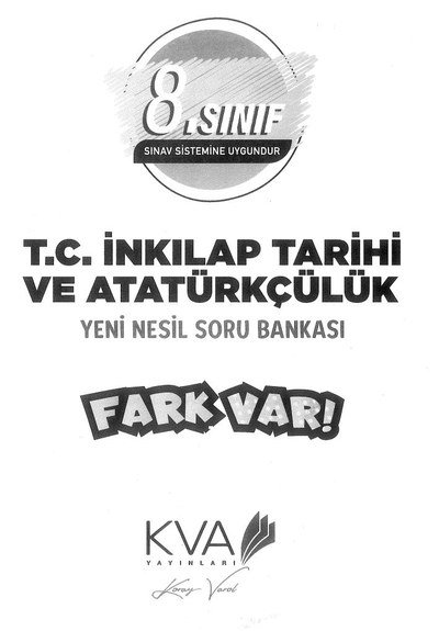 T.C. İNKILAP TARİHİ VE ATATÜRKÇÜLÜK YENİ NESİL SORU BANKASI Vega Efsanesi