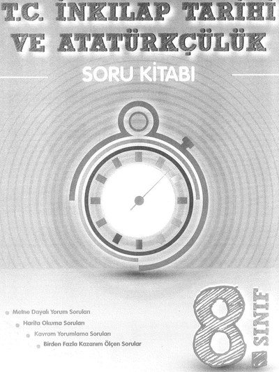 T.C. İNKILAP TARİHİ VE ATATÜRKÇÜLÜK SORU KİTABI KRONOMETRE Vega Efsanesi