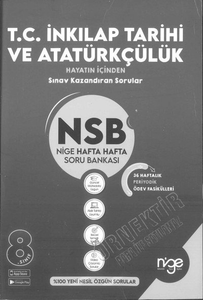 T.C. İNKILAP TARİHİ VE ATATÜRKÇÜLÜK SINAV KAZANDIRAN SORULAR Vega Efsanesi