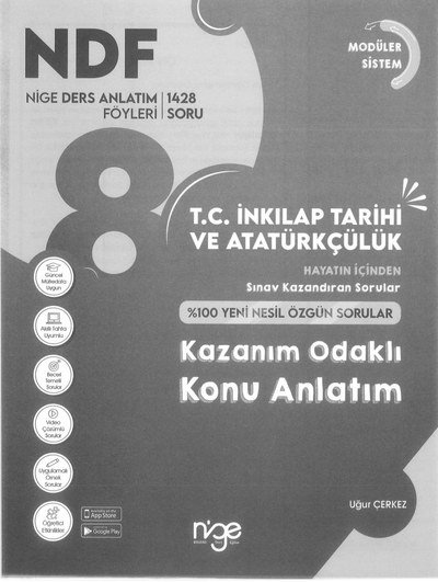 T.C. İNKILAP TARİHİ VE ATATÜRKÇÜLÜK KAZANIM ODAKLI KONU ANLATIM Vega Efsanesi