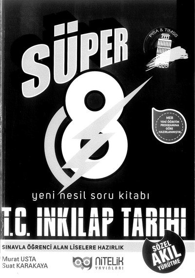 SÜPER YENİ NESİL SORU KİTABI T.C. İNKILAP TARİHİ VE ATATÜRKÇÜLÜK Vega Efsanesi