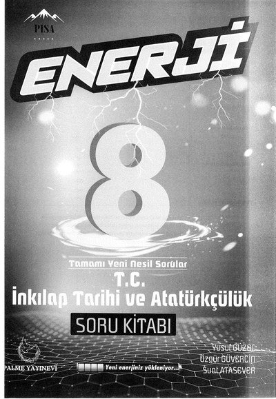 ENERJİ İNKILAP TARİHİ VE ATATÜRKÇÜLÜK SORU KİTABI Vega Efsanesi