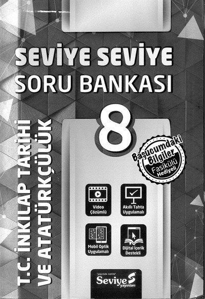 SEVİYE SEVİYE SORU BANKASI T.C. İNKILAP TARİHİ VE ATATÜRKÇÜLÜK