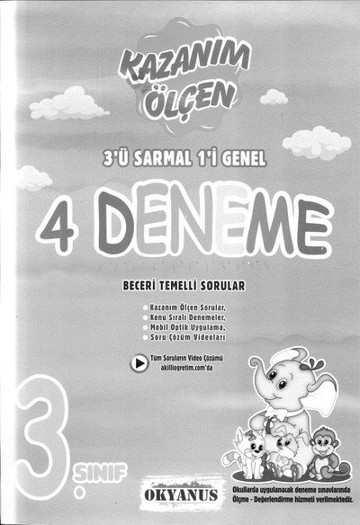 KAZANIM ÖLÇEN 4 DENEME Vega Efsanesi