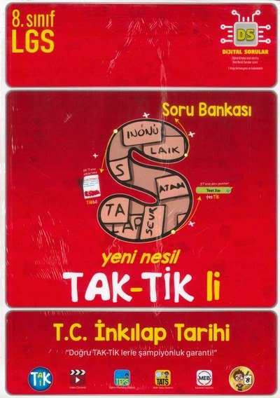 YENİ NESİL TAK-TİK'Lİ T.C. İNKILAP TARİHİ SORU BANKASI Vega Efsanesi