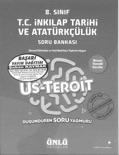 T.C. İNKILAP TARİHİ VE ATATÜRKÇÜLÜK US-TEROİT Vega Efsanesi
