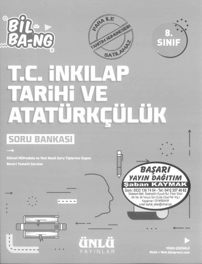 T.C İNKILAP TARİHİ VE ATATÜRKÇÜLÜK SORU BANKASI Vega Efsanesi