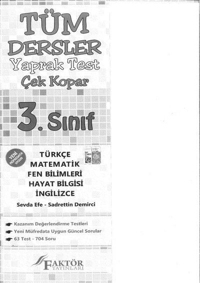 TÜM DERSLER Vega Efsanesi