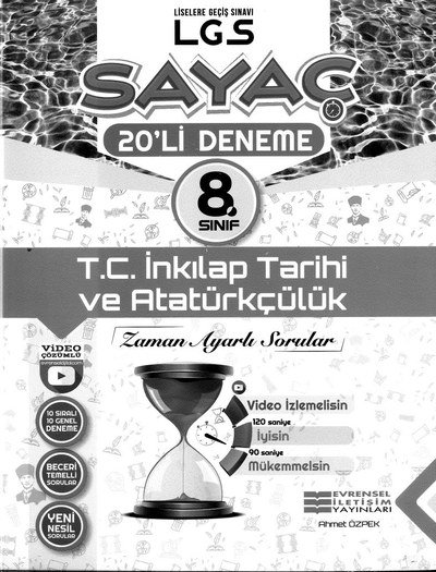 LGS SAYAÇ 20'Lİ DENEME T.C. İNKILAP TARİHİ VE ATATÜRKÇÜLÜK