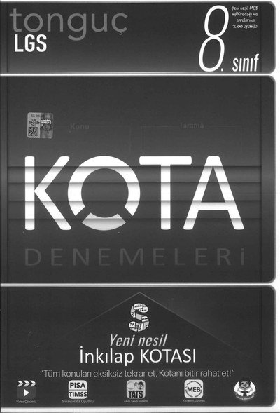 LGS KOTA DENEMELERİ YENİ NESİL İNKILAP KOTASI Vega Efsanesi