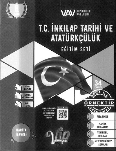 T.C. İNKILAP TARİHİ VE ATATÜRKÇÜLÜK EĞİTİM SETİ Vega Efsanesi