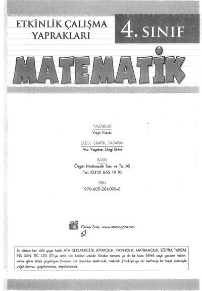 MATEMATİK Vega Efsanesi