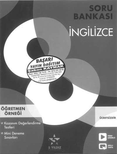 İNGİLİZCE SORU BANKASI Vega Efsanesi