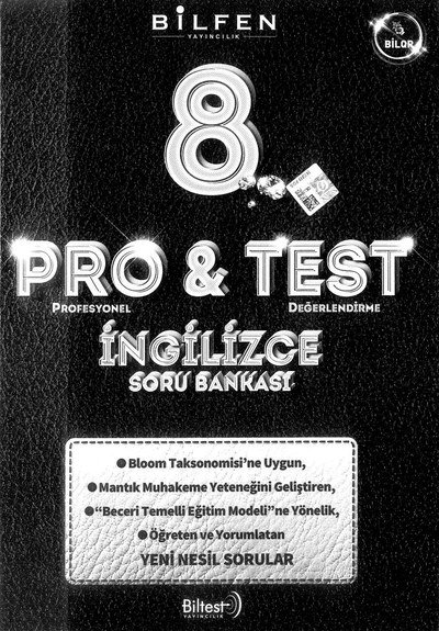 PRO & TEST İNGİLİZCE SORU BANKASI Vega Efsanesi