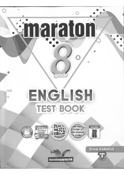 MARATON ENGLISH TEST BOOK