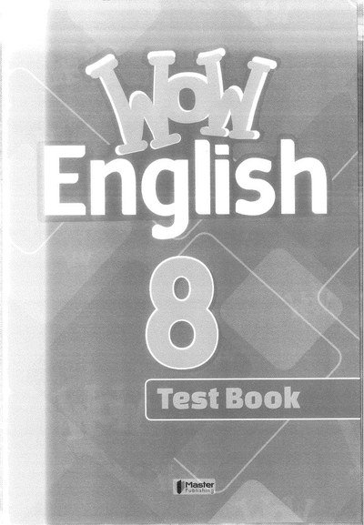 WOW ENGLISH TEST BOOK