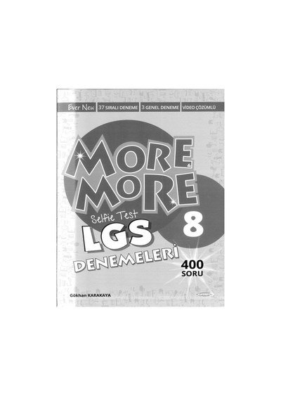 MORE MORE SELFIE TEST LGS DENEMELERİ Vega Efsanesi