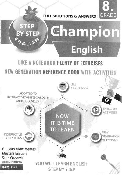 THE CHAMPION ENGLISH LIKE A NOTEBOOK PLENTY OF EXERCISES Vega Efsanesi