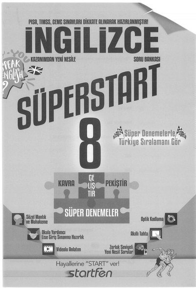 İNGİLİZCE SORU BANKASI SÜPERSTART Vega Efsanesi