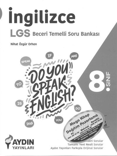 İNGİLZİCE LGS BECERİ TEMELLİ SORU BANKASI Vega Efsanesi