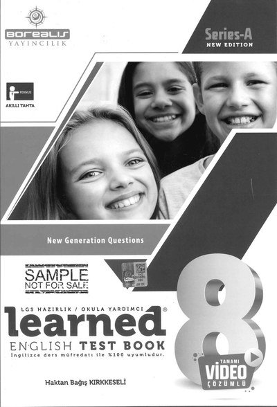 SERİES A LEARNED ENGLISH TEST BOOK