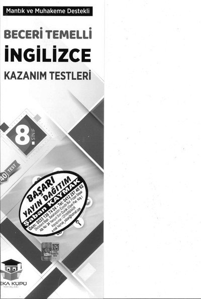 BECERİ TEMELLİ İNGİLİZCE KAZANIM TESTLERİ Vega Efsanesi