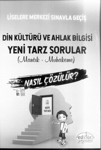 DİN KÜLTÜRÜ VE AHLAK BİLGİSİ YENİ TARZ SORULAR MANTIK MUHAKEME