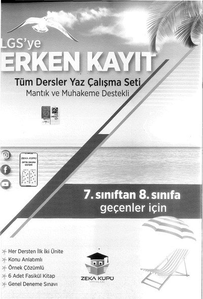 LGS'YE ERKEN KAYIT TÜM DERSLER YAZ ÇALIŞMA SETİ Vega Efsanesi