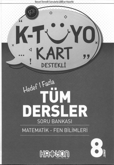 K-TÜYO KART DESTEKLİ TÜM DERSLER SORU BANKASI