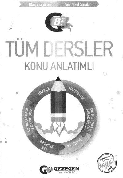 TÜM DERSLER KONU ANLATIMLI Vega Efsanesi