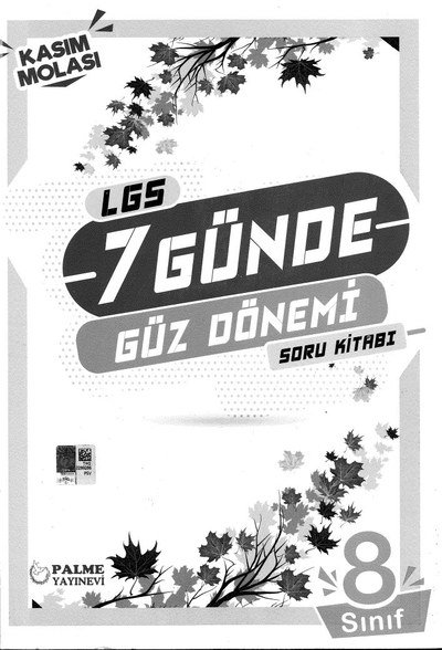 LGS 7 GÜNDE GÜZ DÖNEMİ SORU KİTABI Vega Efsanesi