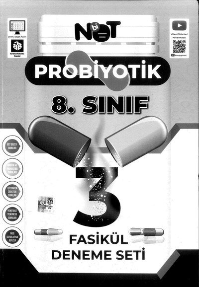 PROBİYOTİK 3 FASİKÜL DENEME SETİ Vega Efsanesi