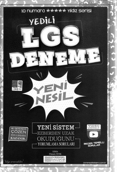 YEDİLİ LGS DENEME YENİ NESİL BECERİ TEMELLİ SORULAR Vega Efsanesi
