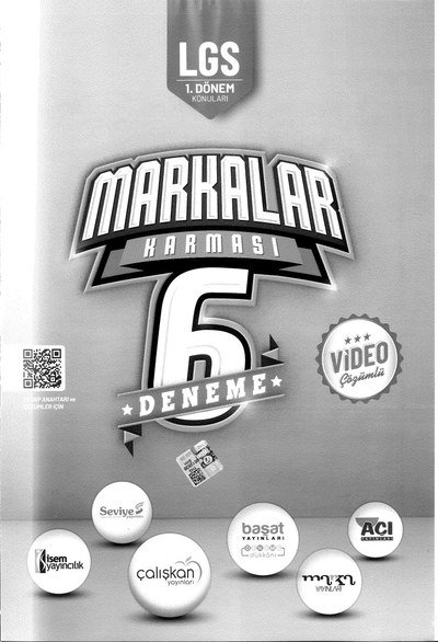 LGS 1. DÖNEM KONULARI MARKALAR KARMASI 6 DENEME Vega Efsanesi