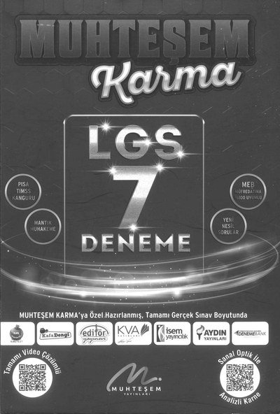 MUHTEŞEM KARMA LGS 7 DENEME