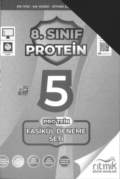 PROTEİN 5 FASİKÜL DENEME SETİ Vega Efsanesi