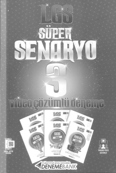 LGS SÜPER SENARYO 3 VİDEO ÇÖZÜMLÜ DENEME Vega Efsanesi